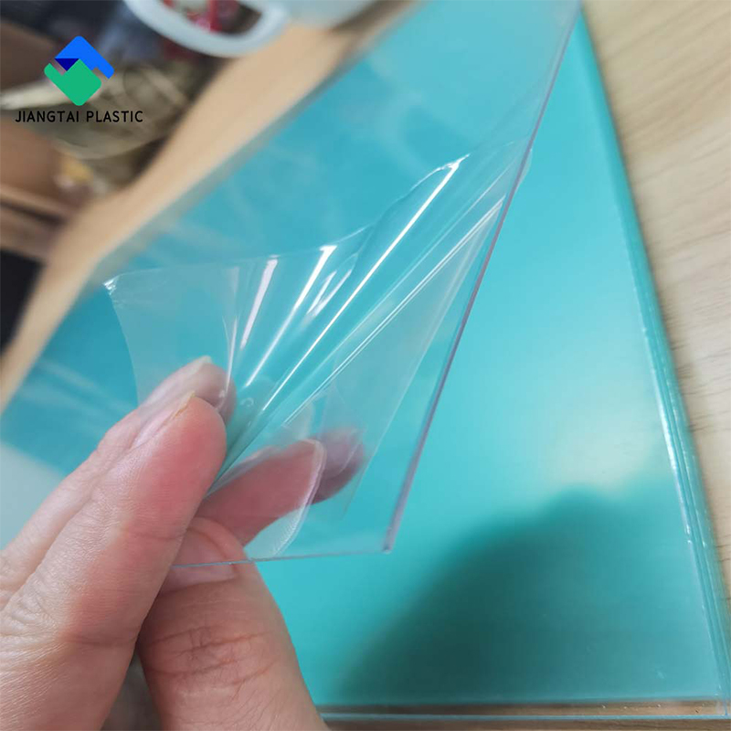 Plastic Anti Scratch Thermoforming High Gloss Laminate Rigid Transparent UV Plastic Clear Color Pet Sheets