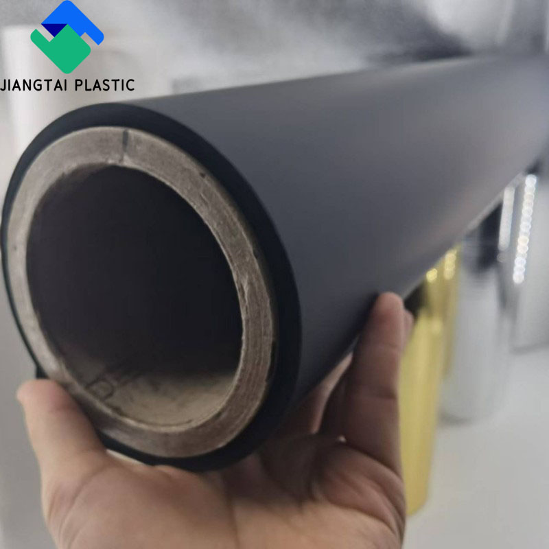 Jiangtai Anti-Scratch Black Soft Touch Glosssy Thermal Lamination Film