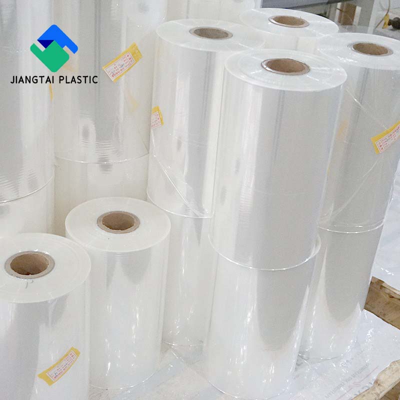 Jiangtai plastic bopp gloss/matt heat thermal laminating film roll for printing