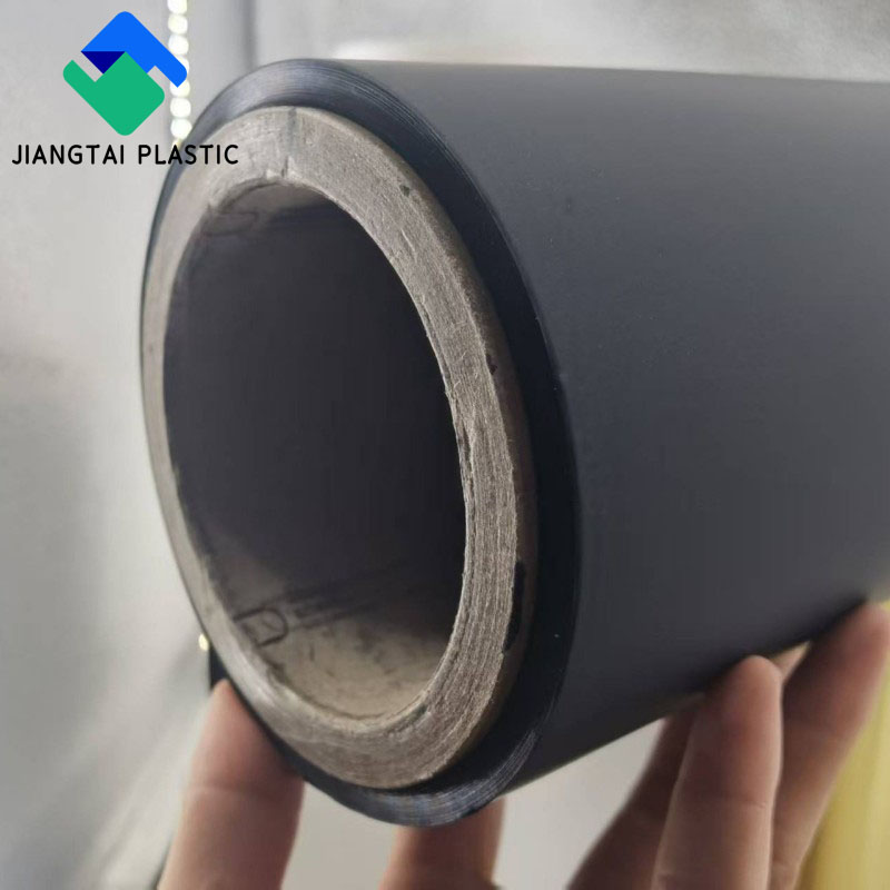 Jiangtai Anti-Scratch Black Soft Touch Glosssy Thermal Lamination Film