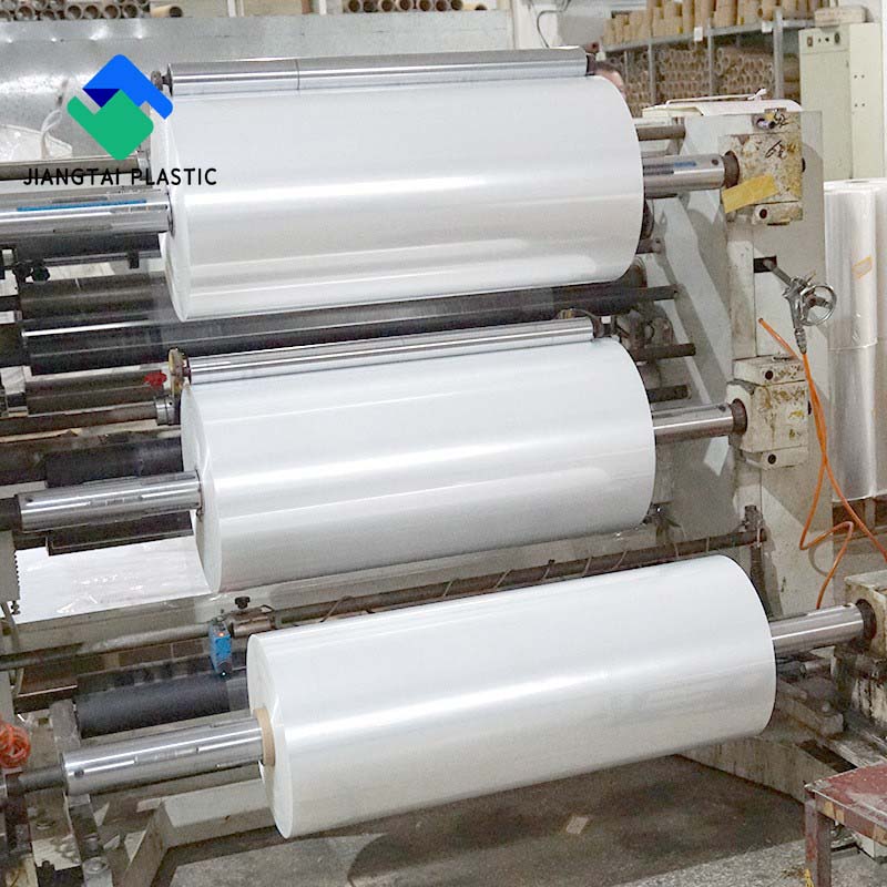 Jiangtai plastic bopp gloss/matt heat thermal laminating film roll for printing