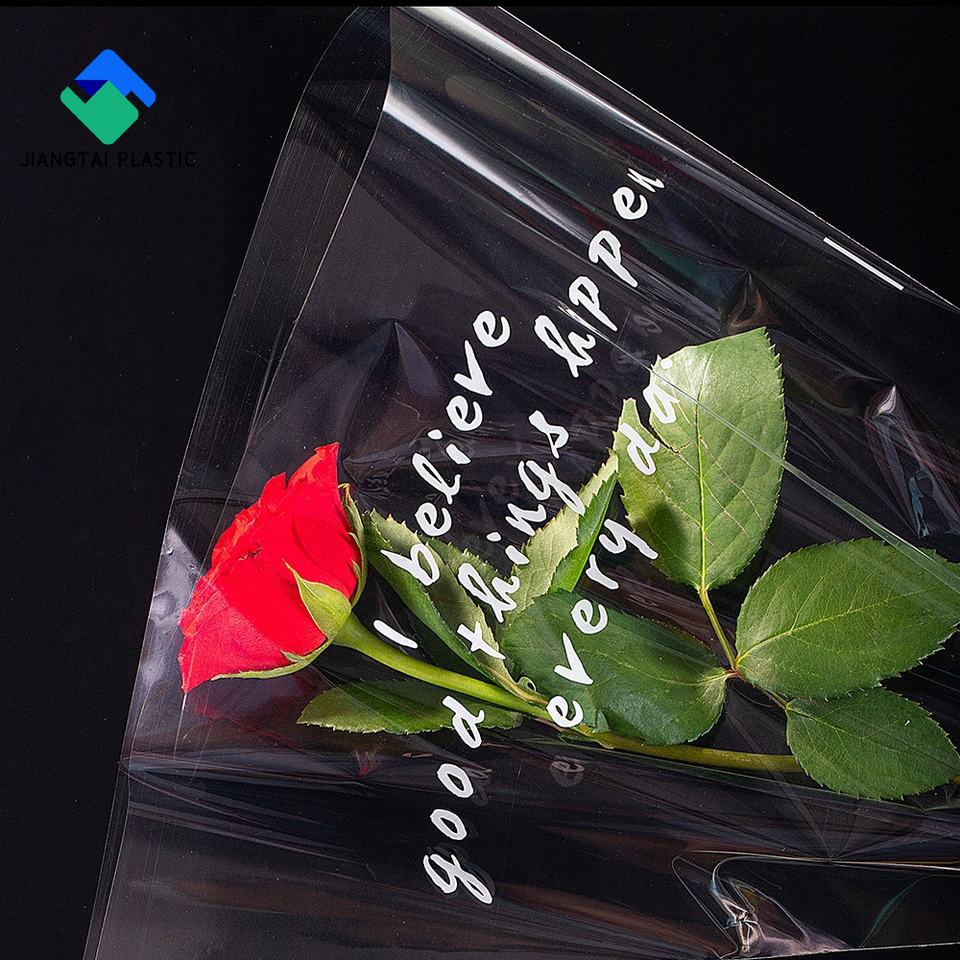 Jiangtai heat sealing bopp film Transparent General Grade Bopp Film for Flowers/gift/clothes Packing