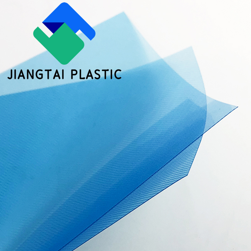 Plastic A4 Diagonal PP Sheet Lined Plastic Polypropylene Sheet for Notebook Cover