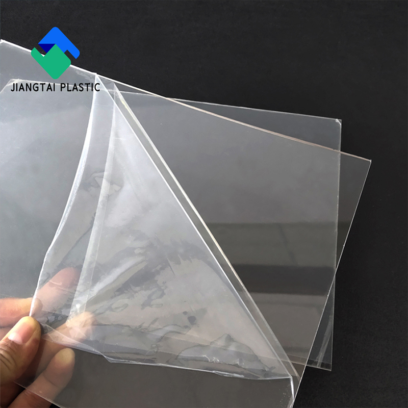 Plastic Anti Scratch Thermoforming High Gloss Laminate Rigid Transparent UV Plastic Clear Color Pet Sheets