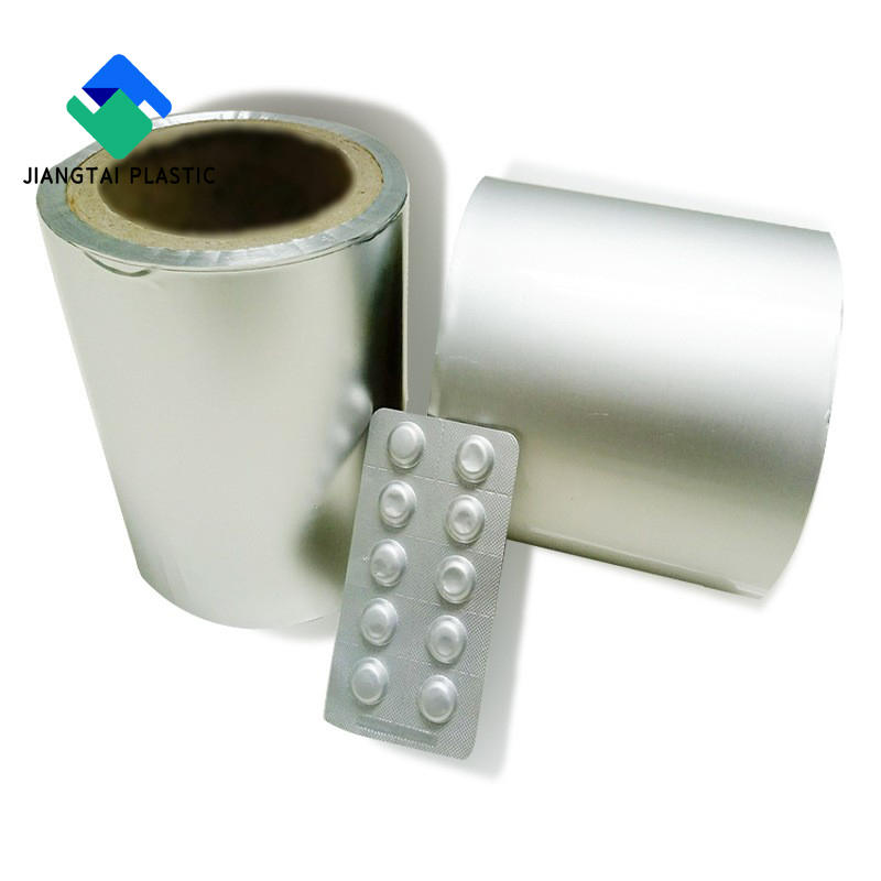 PTP Printed/unprinted aluminum blister foil for pharma packing alu foil roll Pharmaceutical Packaging PTP Aluminum Foil Film