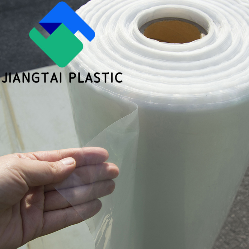 Polyethylene Shrink Film LDPE Shrink Film Roll PE Heat Shrink Film 60 Mikron PE Shrink Film for Glass Bottle Beer Beverage Shrink Film Shrink Wrap