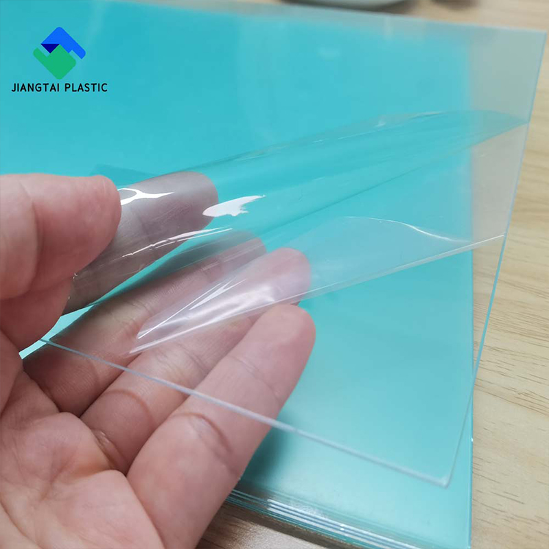 Plastic Anti Scratch Thermoforming High Gloss Laminate Rigid Transparent UV Plastic Clear Color Pet Sheets